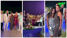 روجينا مع نجوم الفن في شرم الشيخ بكواليس "Egypt Got Talent"