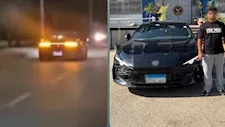 "خفت من المساءلة".. اعترافات قائد سيارة اصطدم بأخرى وهرب في الشيخ زايد