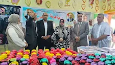 افتتاح معرض "مبادرة الخير" لدعم الطلاب الأكثر احتياجًا في كفر الشيخ - صور