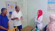 أحال المقصرين للتحقيق.. جولة مفاجئة لوكيل صحة الوادي الجديد على 10 وحدات