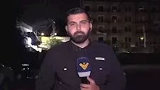 أثناء التغطية المباشرة.. إصابة مراسل لبناني في غارة إسرائيلية بالنبطية (فيديو)