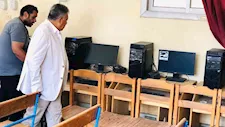 أثنى على النظافة وجاهزية المعامل.. تفاصيل جولة محافظ الدقهلية بمدرسة أجا الإعدادية