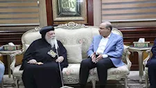 محافظ المنيا يستقبل مطراني ملوي والبهنسا.. تفاصيل اللقاء 