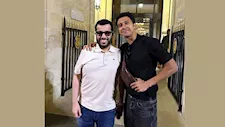 تركي آل الشيخ يلتقي عصام عمر في باريس.. "صديق الدراسة"