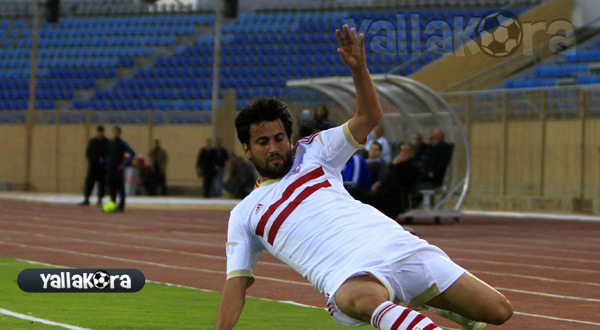 خاص.. فتح الله يغادر مباراة الزمالك الودية بعد اصا