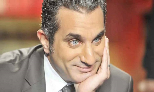باسم يوسف يصل القاهرة بعد حصوله على جائزة ''حرية ا