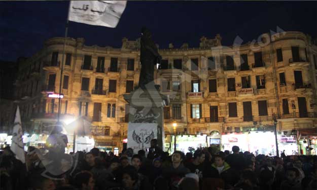 مسيرة للعشرات من ''طلعت حرب'' لدار القضاء تنديداً 