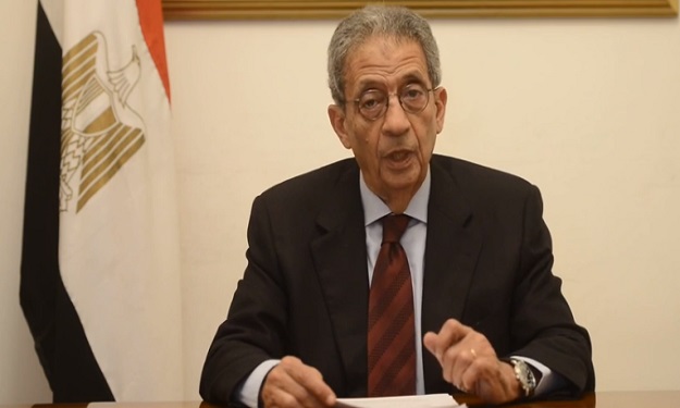 عمرو موسي يمتدح الدستور الجديد في احتفالية ''الدعو