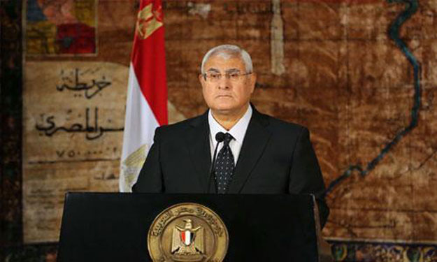 الرئاسة: منصور يدرس ترتيب أسبقية الانتخابات البرلم