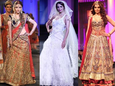 النجمات يتألقن في اسبوع الأعراس  الهندي 2012