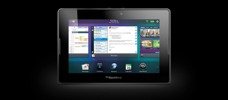 إزاحة الستار عن Blackberry Playbook 4G