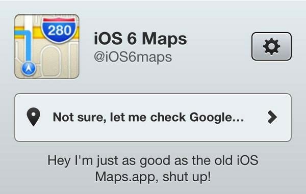 خرائط آبل أسوأ ما يمكن إستخدامه بـ iOS 6