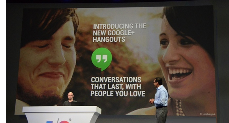مؤتمر جوجل: تطبيق Hangout للمحادثات