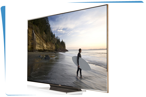 طرح تلفاز سامسونج ES9000 الذكي بالإمارات