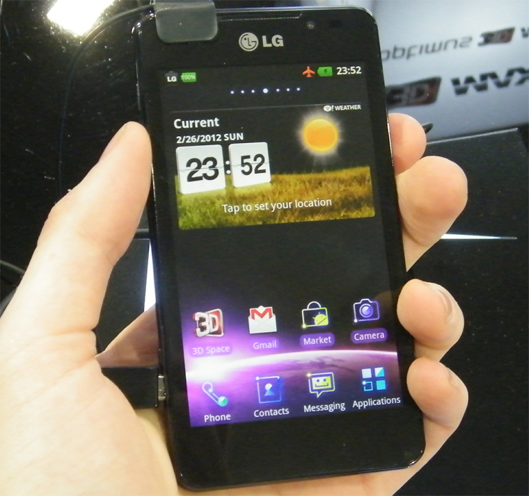 LG Optimus 3D Max P720