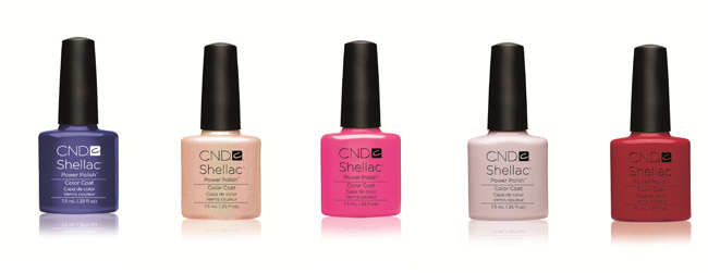 درجات لونية جذابة لاتقاوم من CND Shellac