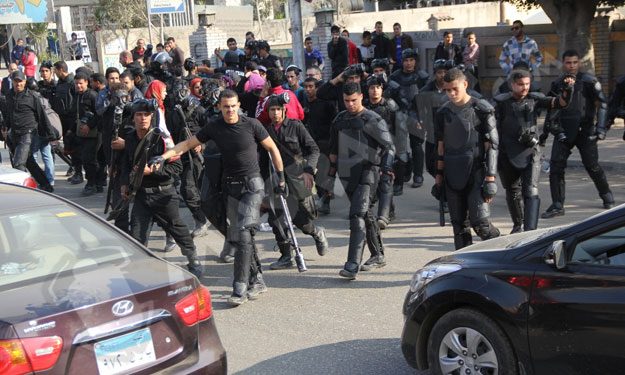 قوات الأمن تنسحب من العمرانية بعد تفريق مسيرة لأنص