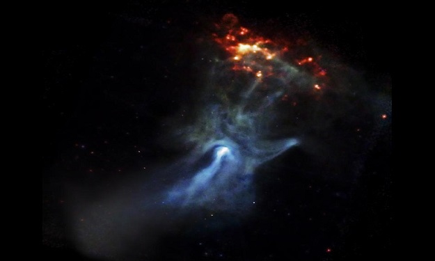 صورة.. ناسا ترصد سديم ''يدُ الله'' في الفضاء