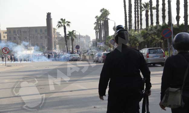 اشتباكات بين طلاب الإخوان وقوات الأمن بمحيط جامعة 