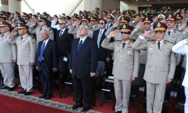 القوات المسلحة تحتفل بذكرى ثورة 25 يناير بحضور منص