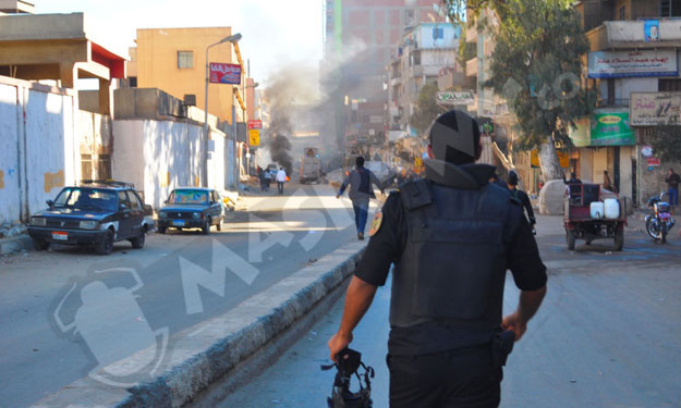 قوات الأمن تلقي القبض على ثلاثة من أنصار مرسي بالم