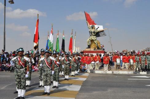 ارشيفية لاحتفالات السويس