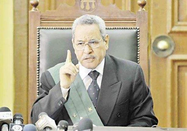 المستشار محمدي قنصوة رئيس محكمة جنايات القاهرة ساب