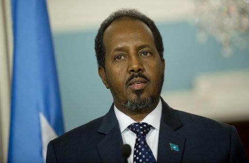 الرئيس الصومالي حسن شيخ محمود                     