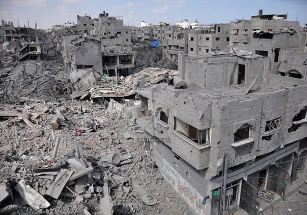  القصف الإسرائيلي فى غزة