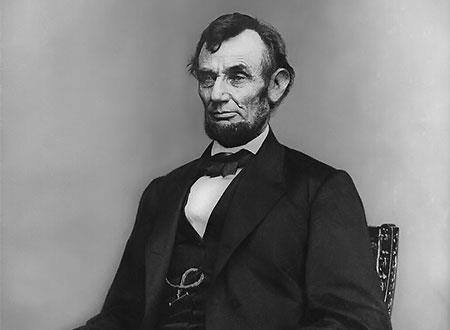الرئيس الأمريكي ابراهام لينكولن