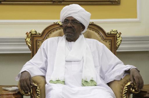 الرئيس السوداني عمر البشير في الخرطوم في 10 ايلول/