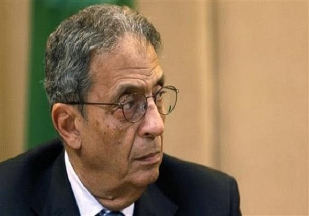  عمرو موسى الأمين العام الأسبق لجامعة الدول العربي