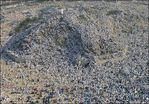 3 ملايين حاج على جبل عرفات