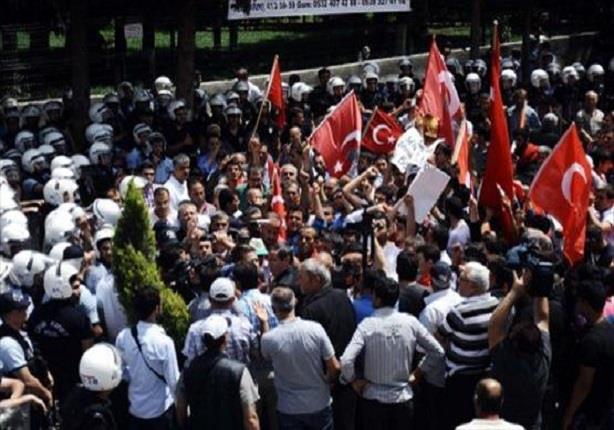 ارشيفية-اشتباكات بين الشرطة التركية ومحتجين