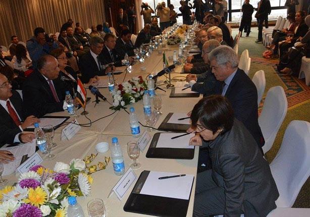اجتماع اللجنة المصرية الجزائرية