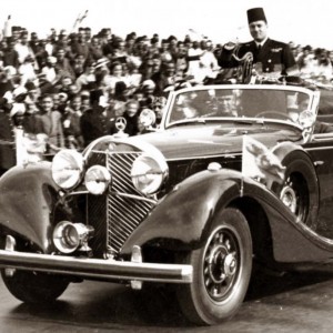 السيارة التي أهداها هتلر للملك فاروق بمناسبة زواجه