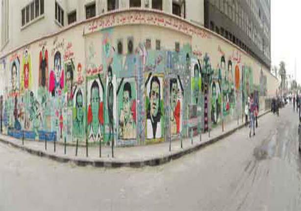 الجرافيتي.. حكاية محمد محمود على الجدران