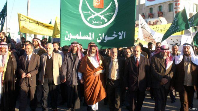 تمثل جماعة الإخوان المسلمين تيار المعارضة الرئيسي 