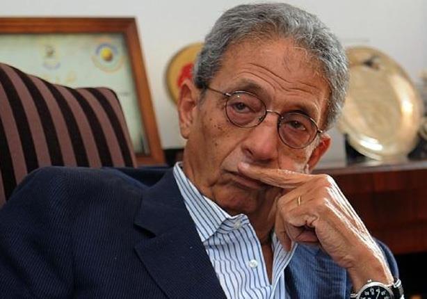عمرو موسى الأمين العام السابق لؤ ومؤسس حزب المؤتمر