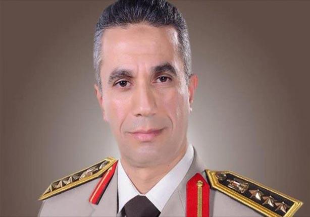 المتحدث العسكرى المصرى العميد محمد سمير