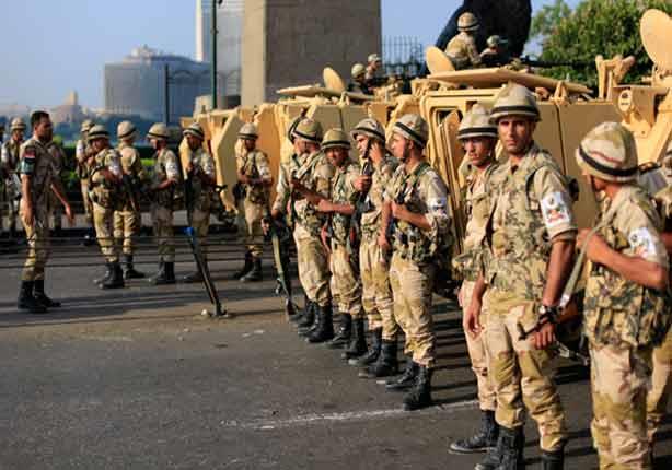 صورة ارشيفية لقوات الجيش المصري