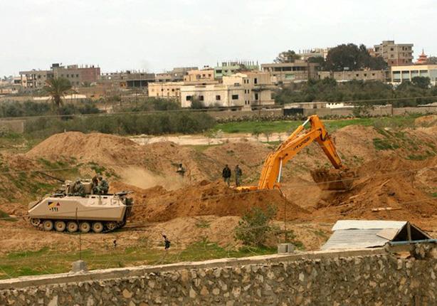 الجيش يضبط ويدمر نفقين على حدود غزة برفح - ارشيفية
