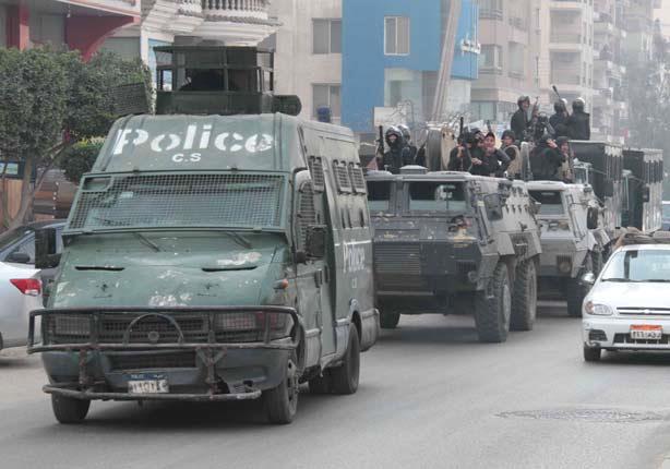 قوات الأمن بمدينة نصر