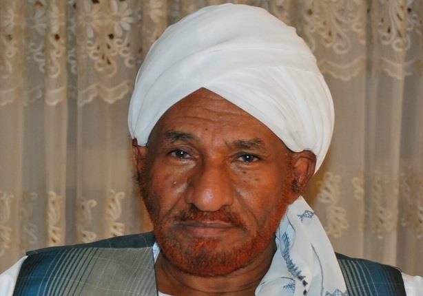 الصادق المهدي رئيس حزب الأمة القومي السوداني المعا