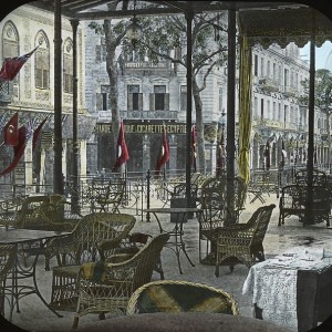 لقطة من فندق شبرد القديم سنة 1900‎