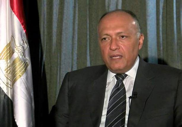 السفير سامح شكري وزير الخارجية المصري