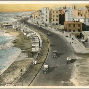 كورنيش اسكندرية ” سبورتنج ” سنة 1921