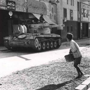 بورسعيد خلال حرب السويس، مصر 1956