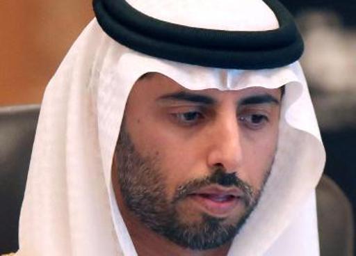 وزير الطاقة الاماراتي سهيل المزروعي في الكويت في 1