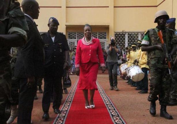 كاثرين ساما بنزا رئيس جمهورية أفريقيا الوسطى
